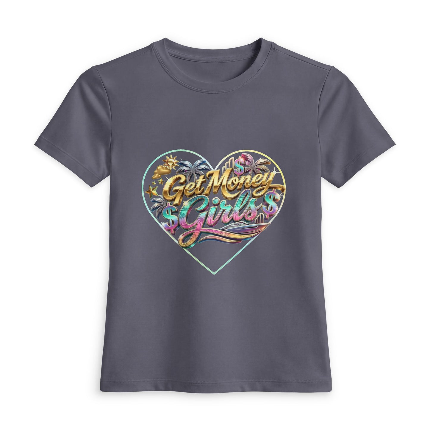 Joseline Hernandez "Get Money Girls" LOGO Women's Luxe Fitted Tee