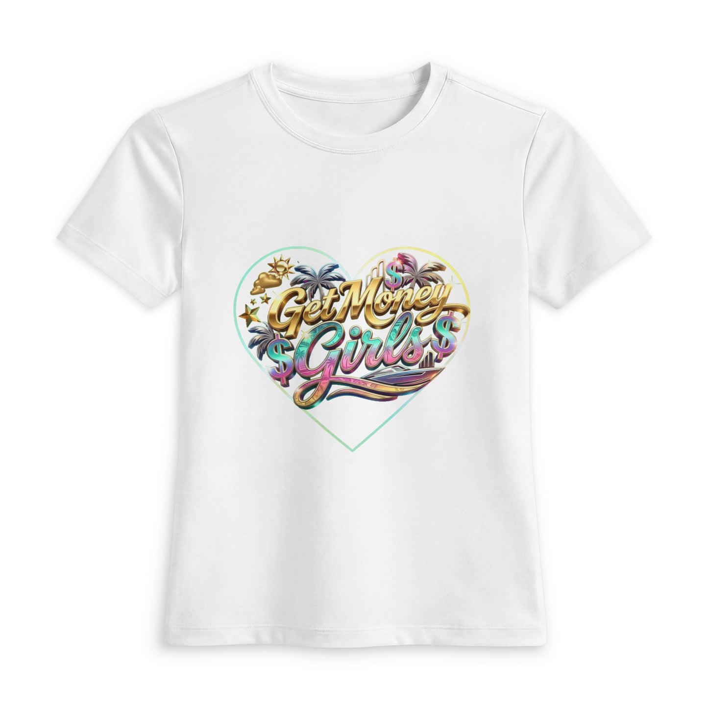 Joseline Hernandez "Get Money Girls" LOGO  Women's Luxe Fitted Tee