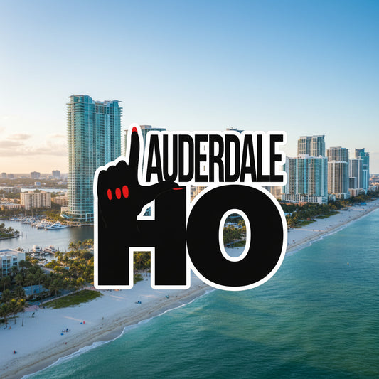 Joseline's "Lauderdale Ho" Sticker sheet